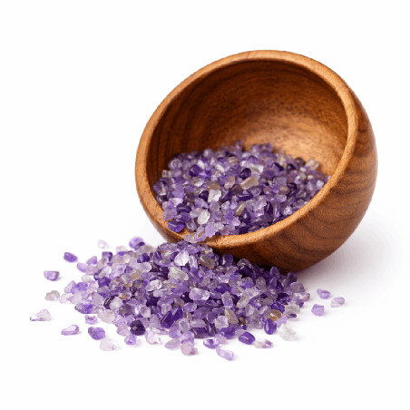 Pépites d’améthyste pour création de bougies