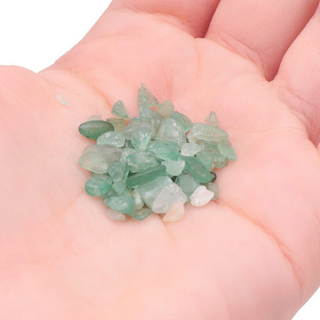 Aventurine verte (20gr), Minis pépites
