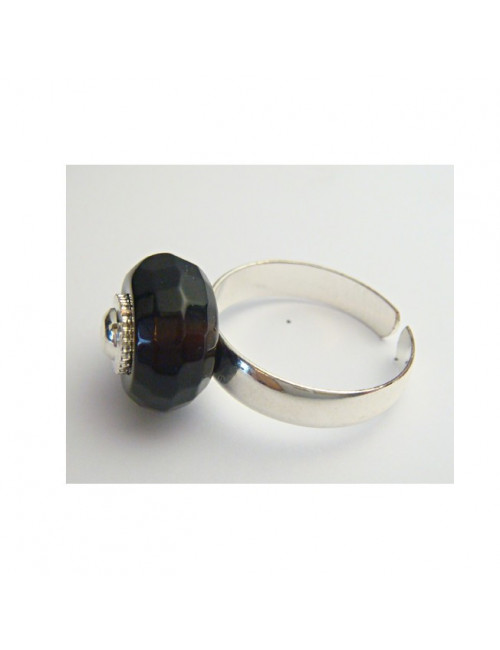 Bague métal reglable pour perles européennes