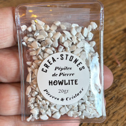 Howlite (20gr), Minis pépites