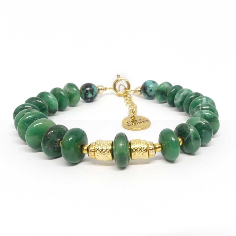 Jade, bracelet en pierre naturelle