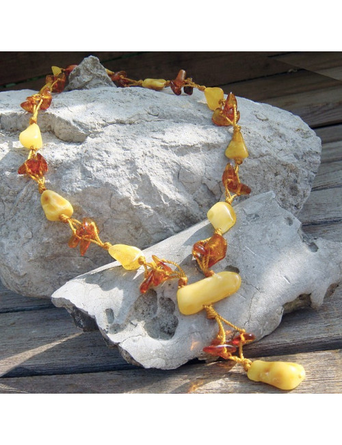 Collier ambre