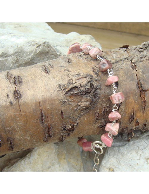 Bracelet rhodonite