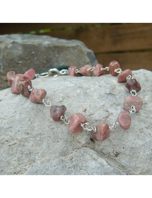 Bracelet rhodonite
