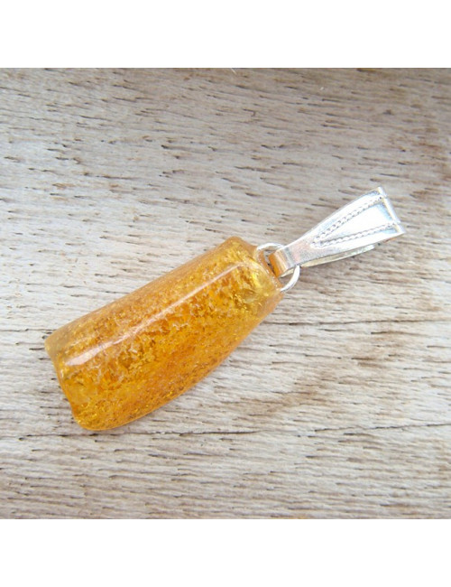 Pendentif ambre roule