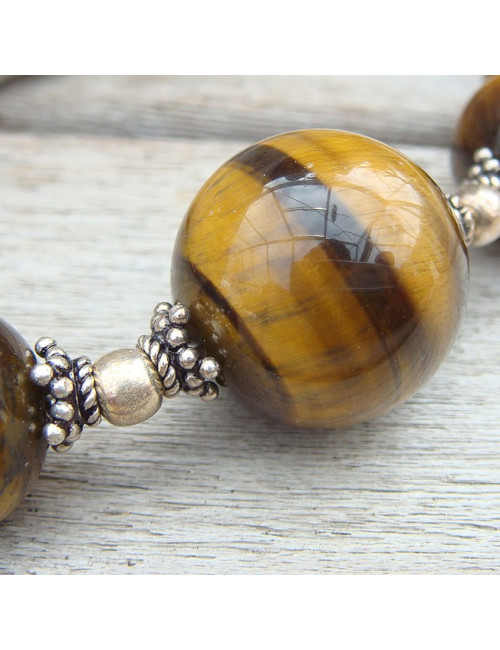 Collier oeil de tigre