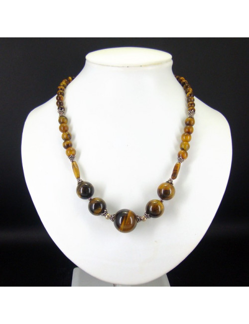 Collier oeil de tigre