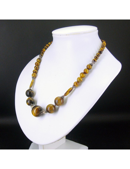 Collier oeil de tigre