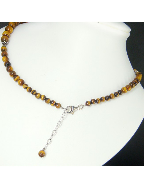 Collier oeil de tigre