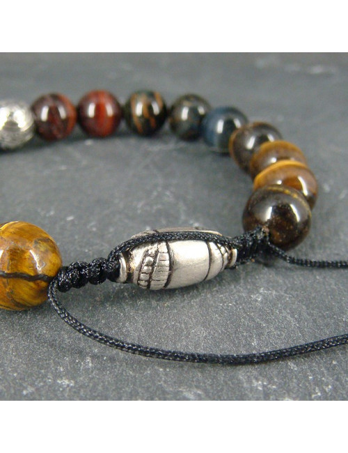 Bracelet homme les 3 "oeil"