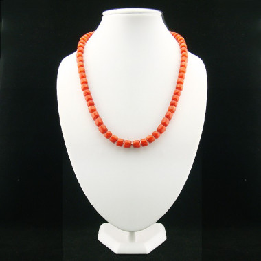 Collier turquoise et corail