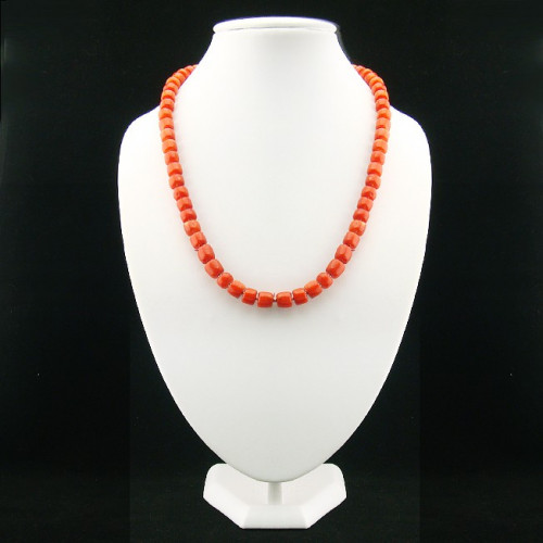 Collier turquoise et corail