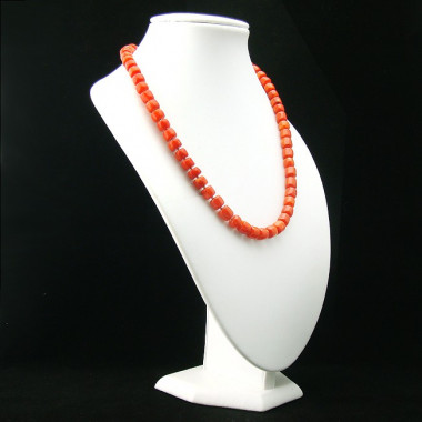 Collier turquoise et corail