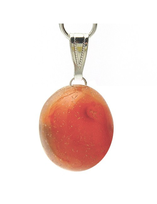 Pendentif cornaline