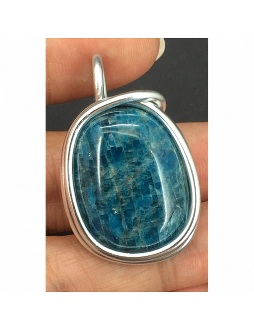 Pendentif en améthyste cristaux