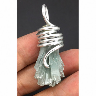 Pendentif agate de feu