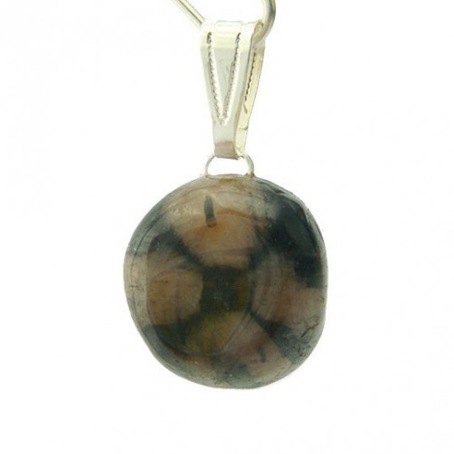 Véritable turquoise "africaine" montée en pendentif