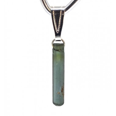 Véritable turquoise "africaine" montée en pendentif