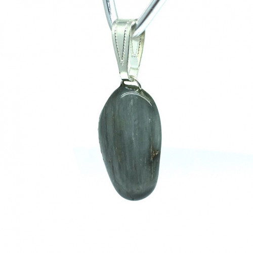 Pendentif obsidienne noire