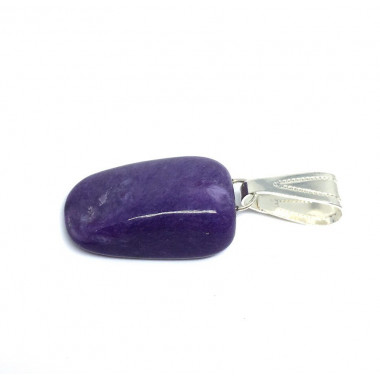 Véritable turquoise "africaine" montée en pendentif