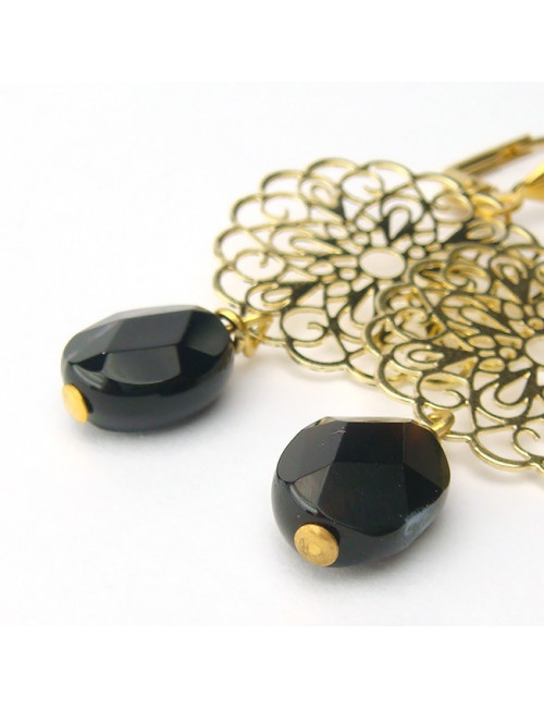 Boucles d'oreilles en perle d'eau douce