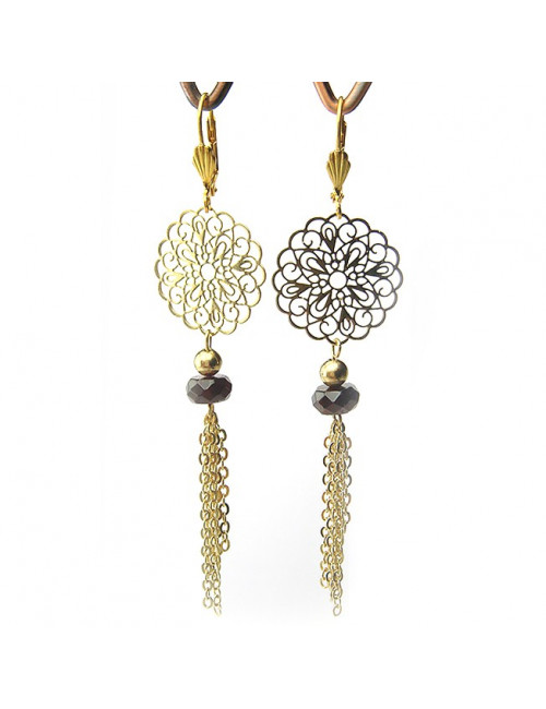 Boucles d'oreilles en perle d'eau douce