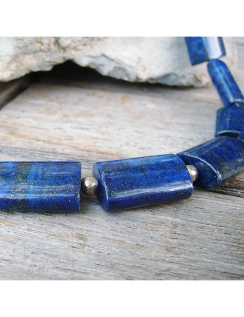 Collier lapis lazuli