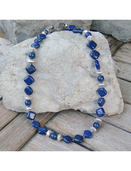 Collier lapis lazuli