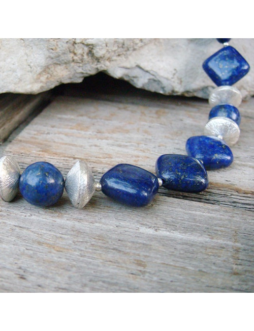 Collier lapis lazuli
