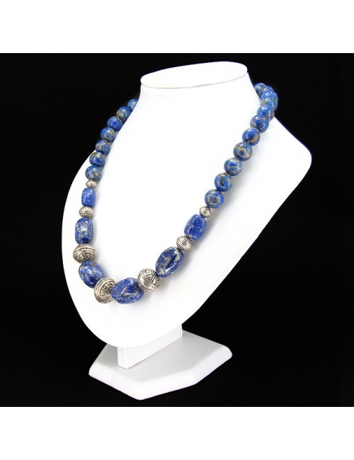 Collier lapis lazuli