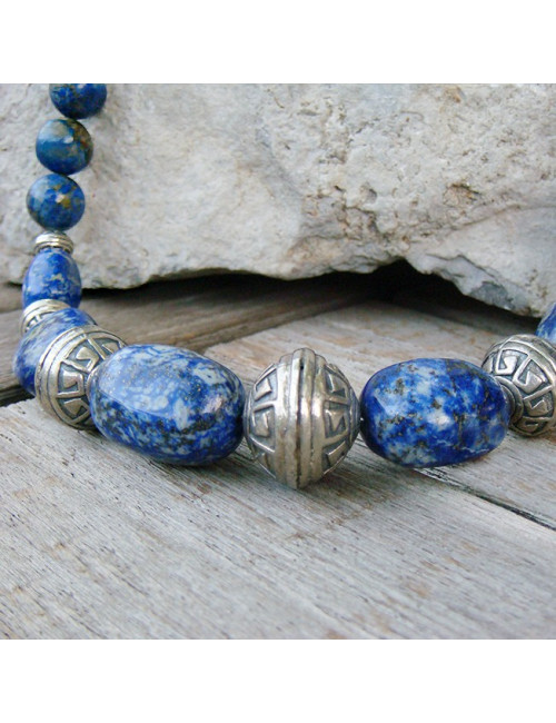 Collier lapis lazuli