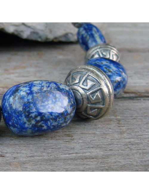 Collier lapis lazuli