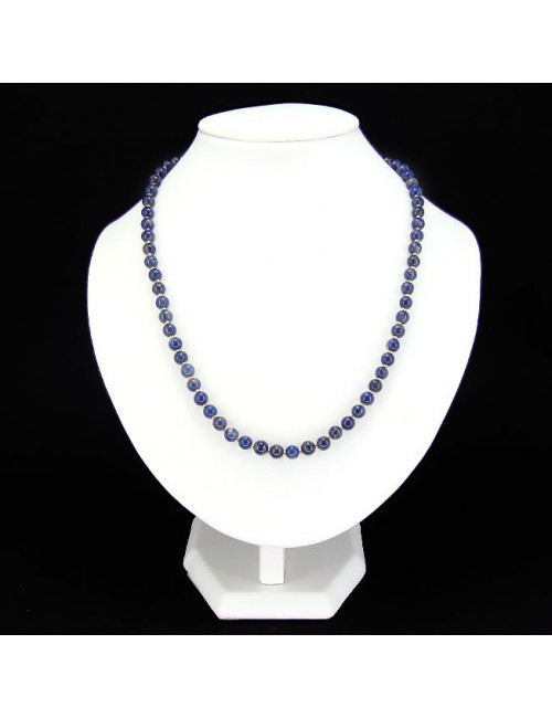 Collier lapis lazuli et plaqué or