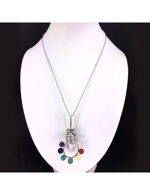 Pendentif énergétique chakras