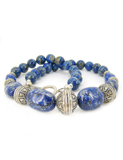 Collier lapis lazuli