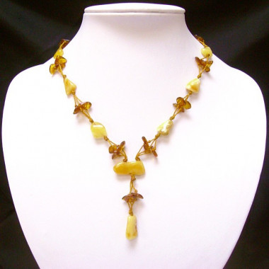 Collier ambre
