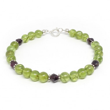 Bracelet péridot