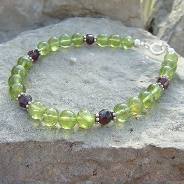 Bracelet péridot