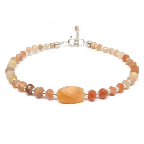 Bracelet pierre de lune