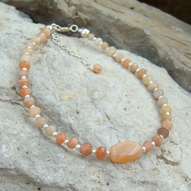Bracelet pierre de lune