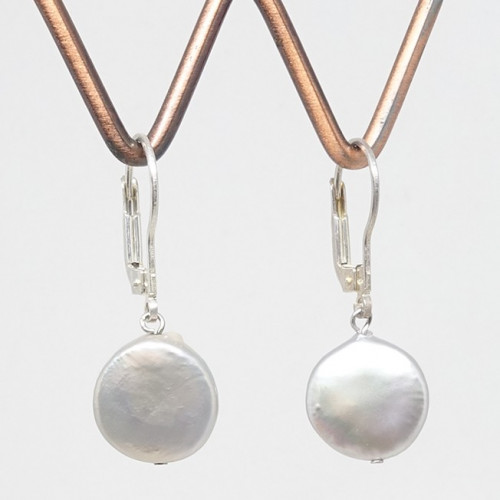 Boucles d'oreilles en perle d'eau douce