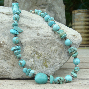 Collier turquoise