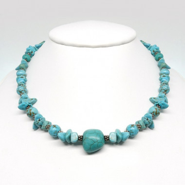 Collier turquoise