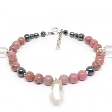 Bracelet rhodonite