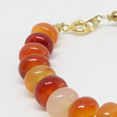 Bracelet en cornaline