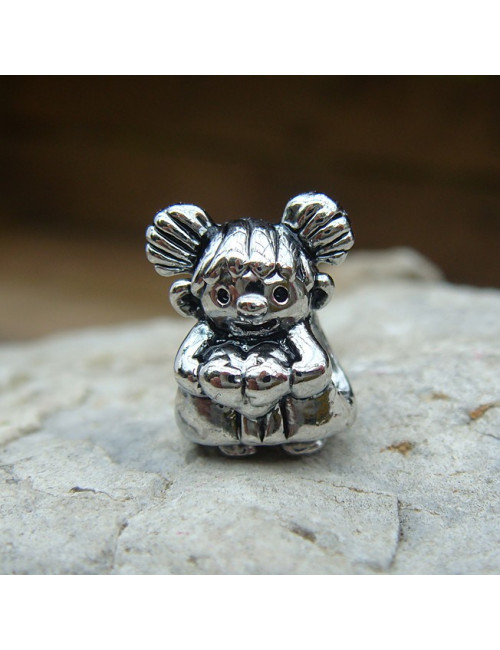 Perle argent "european beads"