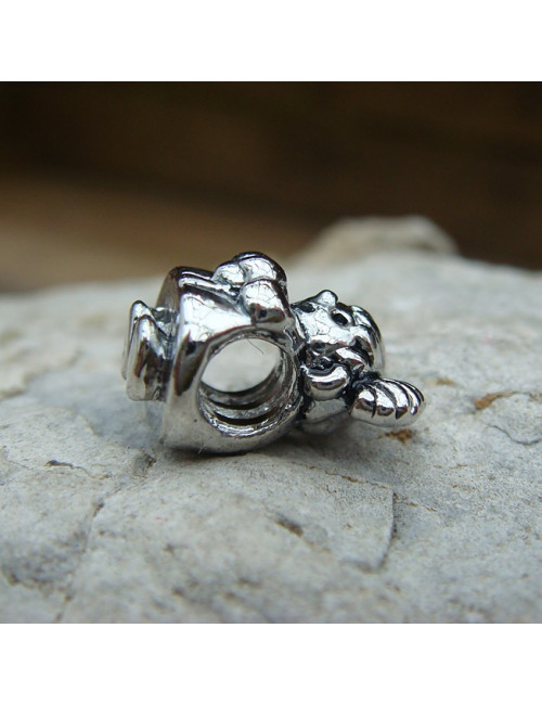 Perle large trou petite fille