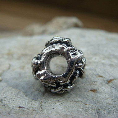 Perle argent "european beads"