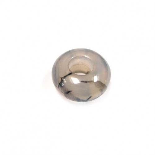 Perle cornaline large trou