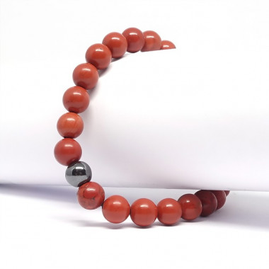 ZoÏsite et rubis, Bracelet homme